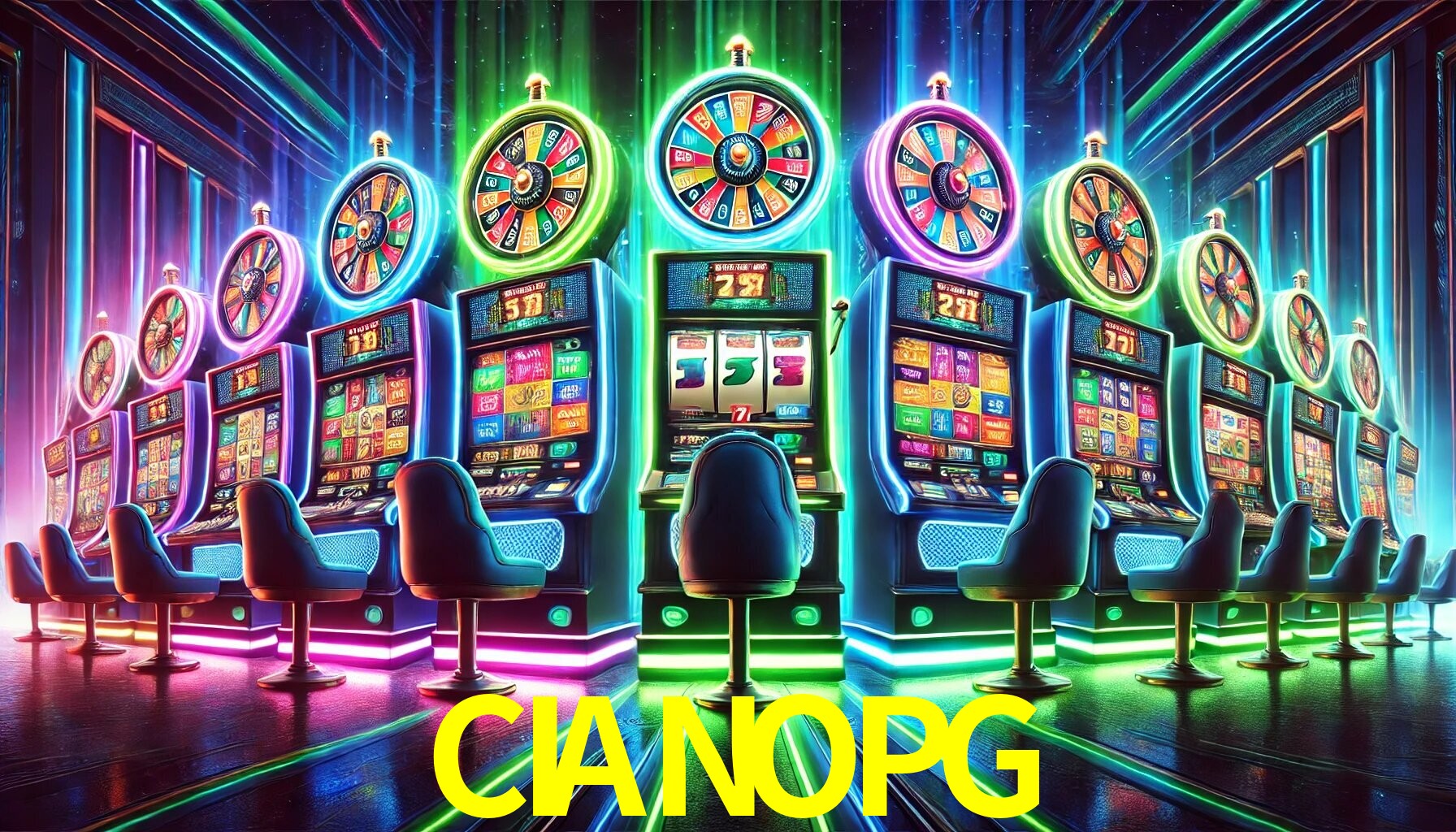 Diversos jogos de caça-níqueis